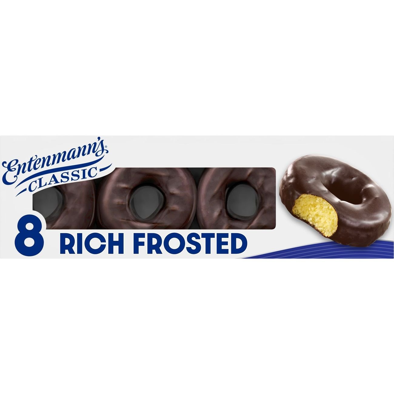 Entenmann's Rich Chocolate Frosted Donuts Shop Snack cakes at HEB