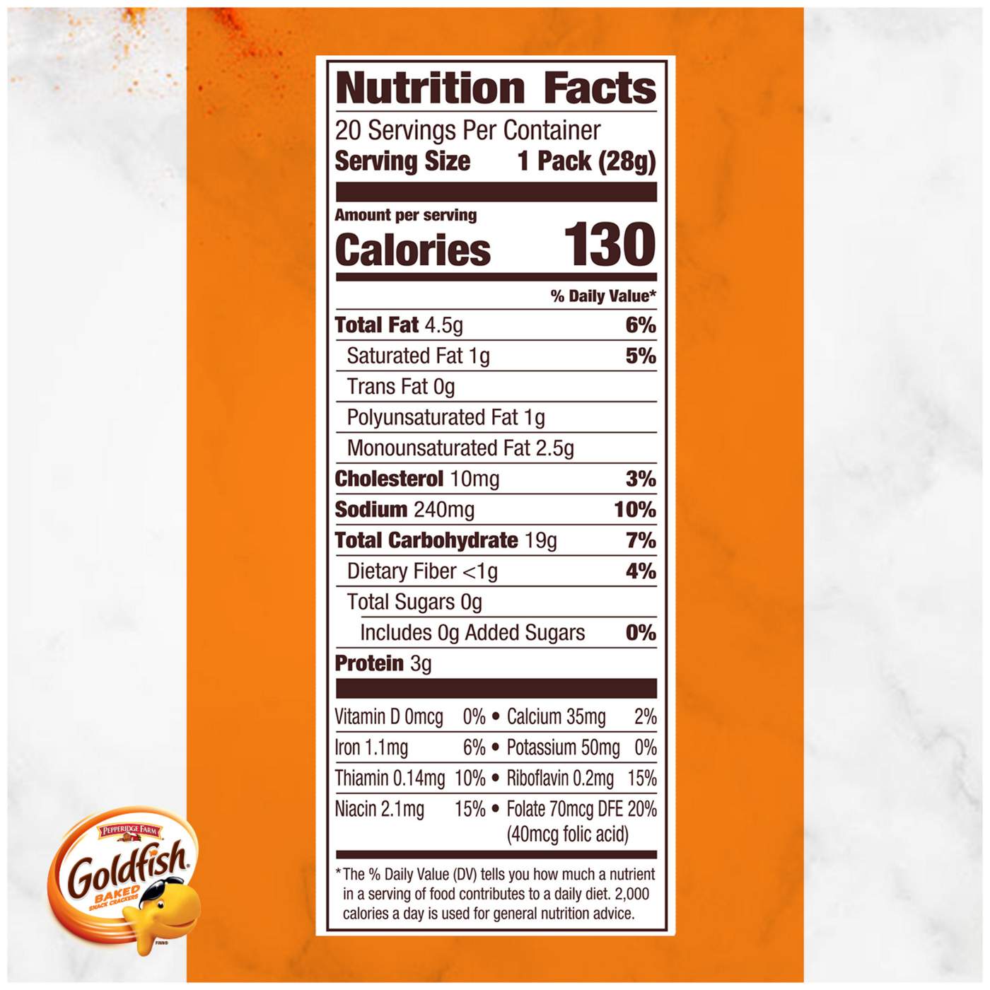 Pepperidge Farm Goldfish Cheddar Cheese Crackers Shop Crackers