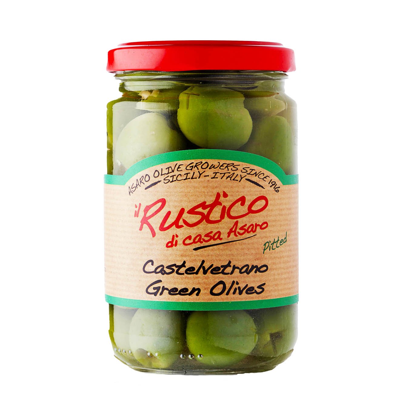 Rustico di Casa Asaro Castelvetrano Green Olives Shop Canned & Dried Food at HEB
