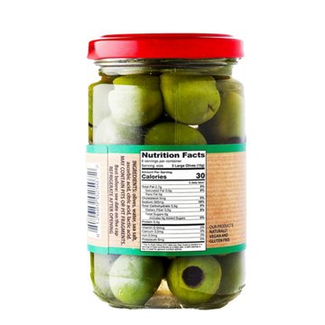 Rustico di Casa Asaro Pitted Castelvetrano Green Olives, 4.5 oz
