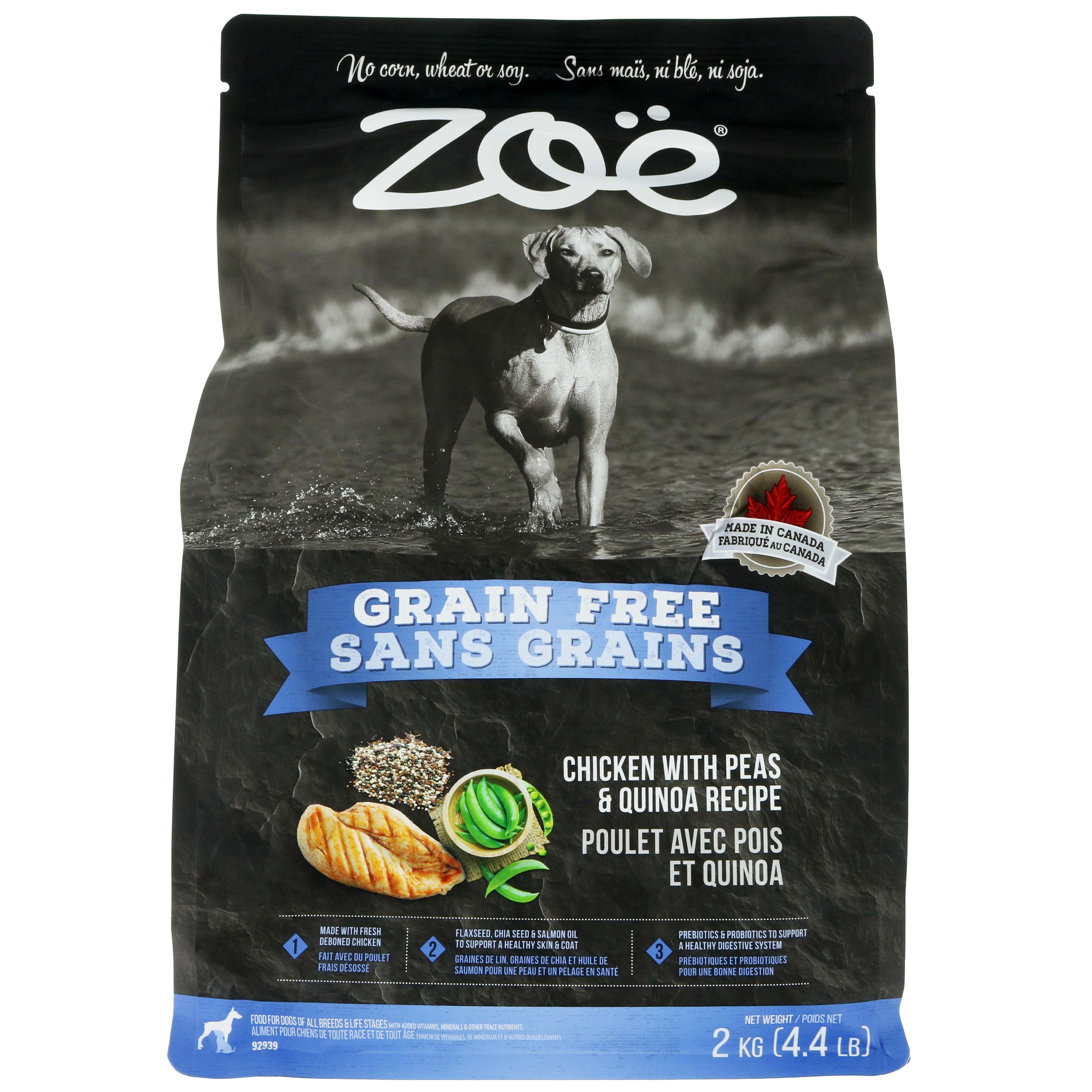 Zoe Grain Free Chicken With Peas And Quinoa Dog Food Shop Dogs At H E B