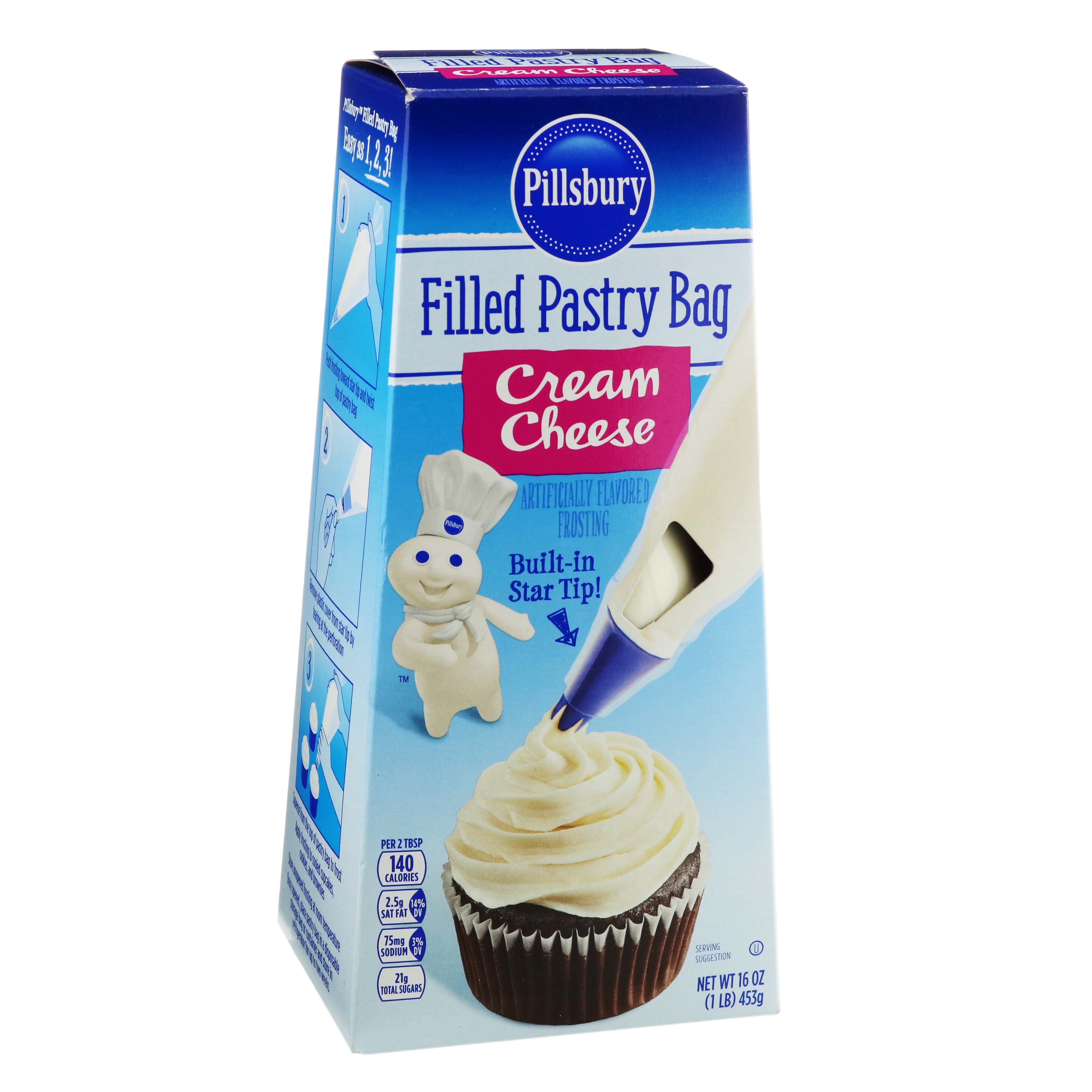 Pillsbury Cream Cheese Frosting Filled Pastry Bag Shop Icing