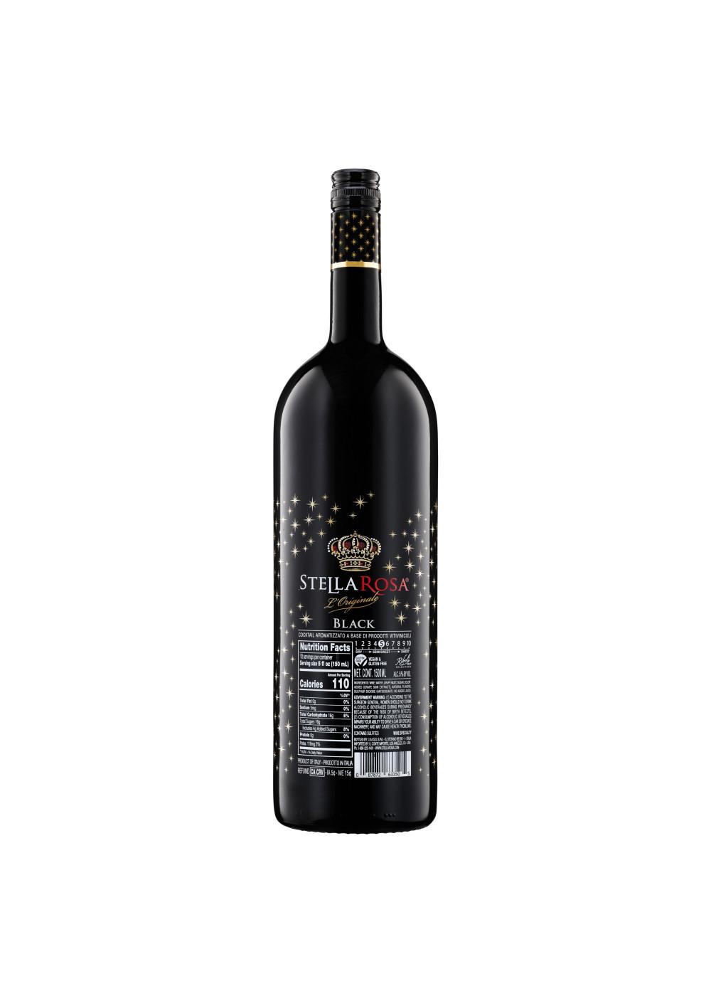 Stella Rosa Black Semi-Sweet Red Wine; image 7 of 7