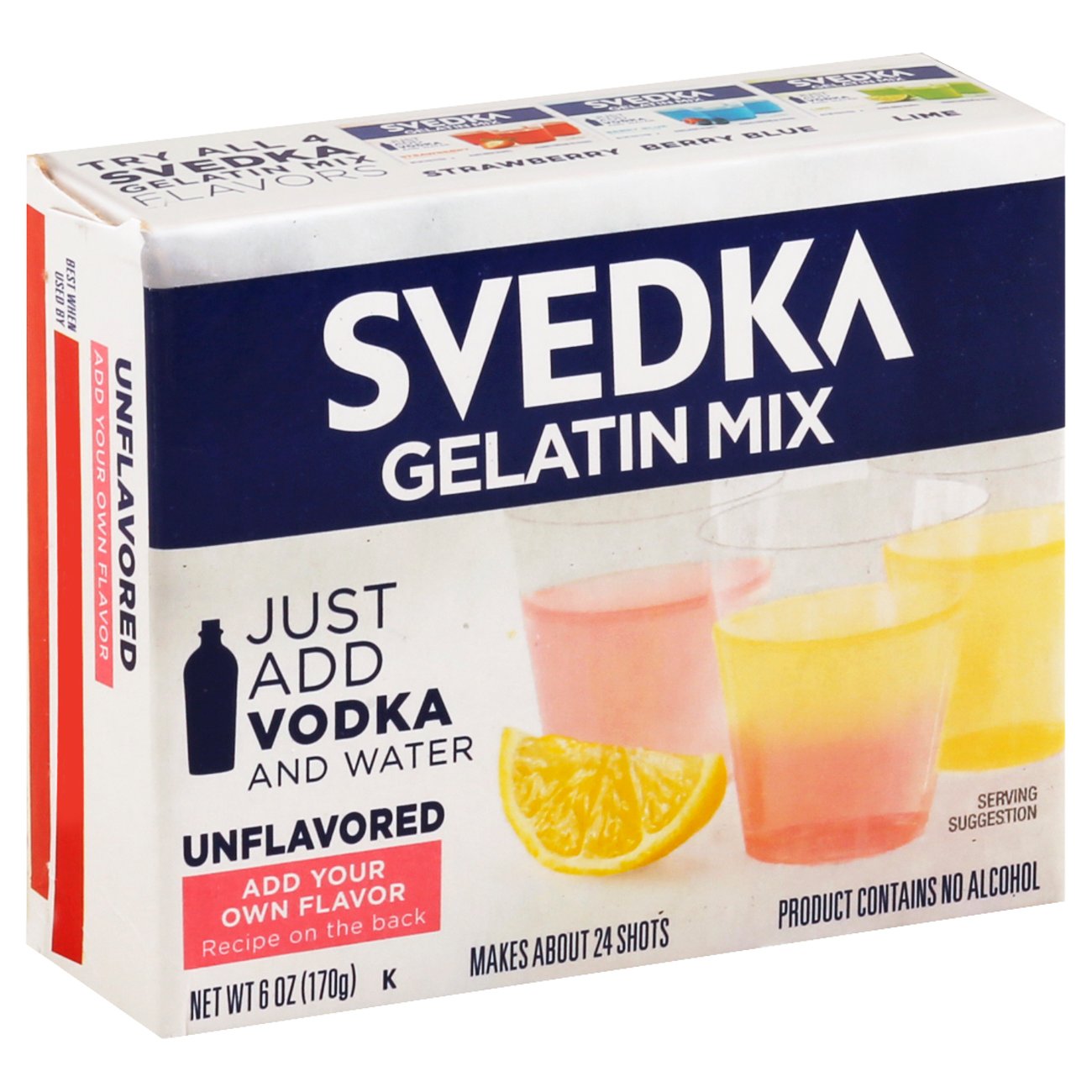 Svedka Unflavored Gelatin Mix Shop Pudding & Gelatin Mix at HEB