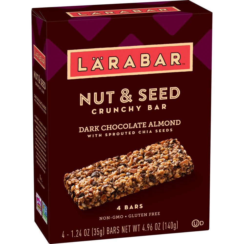 Larabar Nut And Seed Dark Chocolate Almond Crunchy Bars Shop Granola