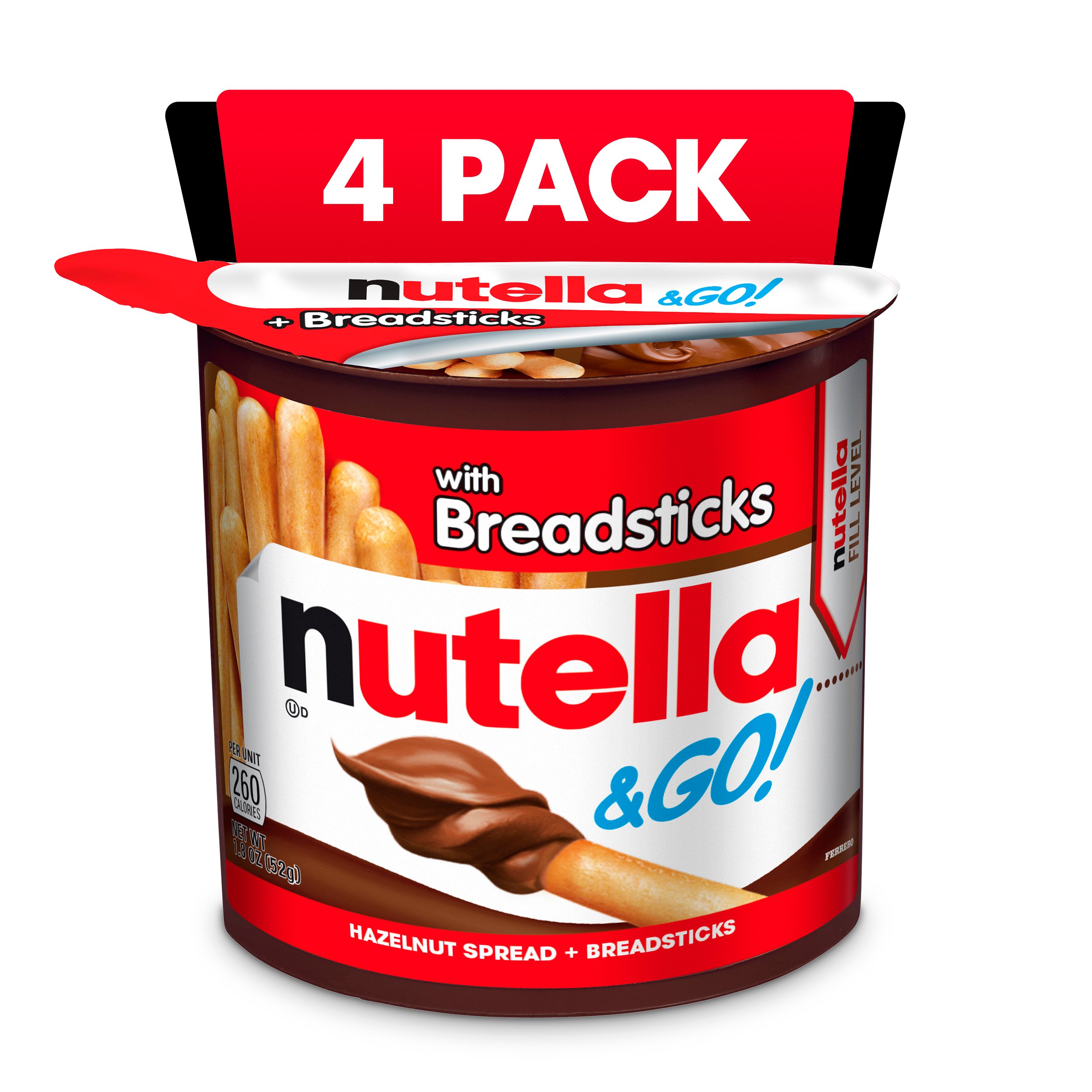 Nutella & Go! With Breadsticks Shop Granola & Snack Bars at HEB