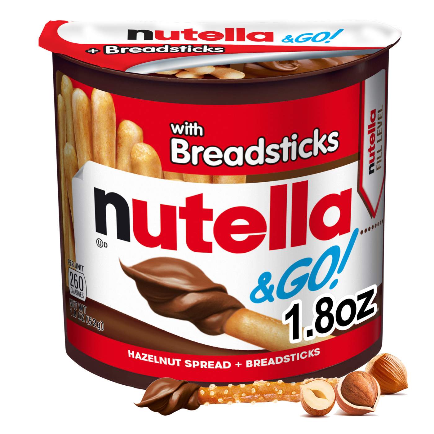 Nutella & Go! Hazelnut Spread + Breadsticks Snack Packs; image 4 of 8