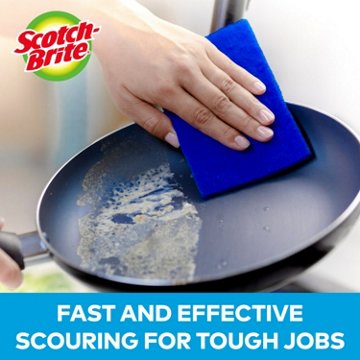 Scotch-Brite Non Scratch Scour Pads, 3 pk