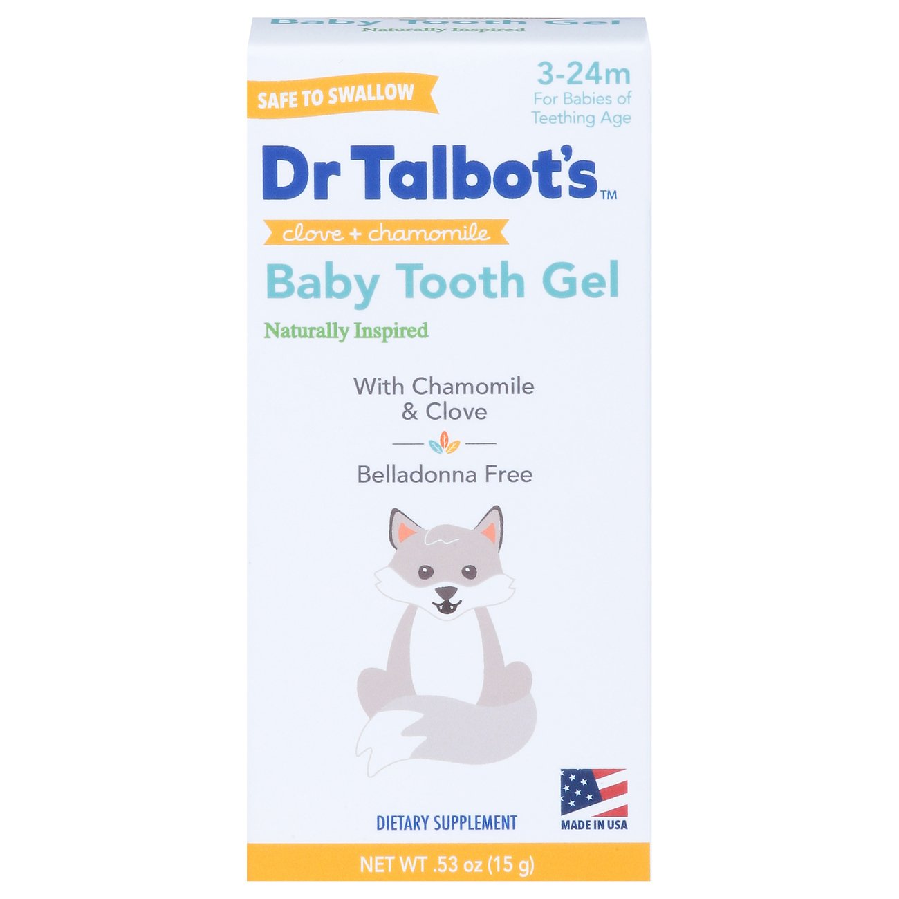 natural teething gel