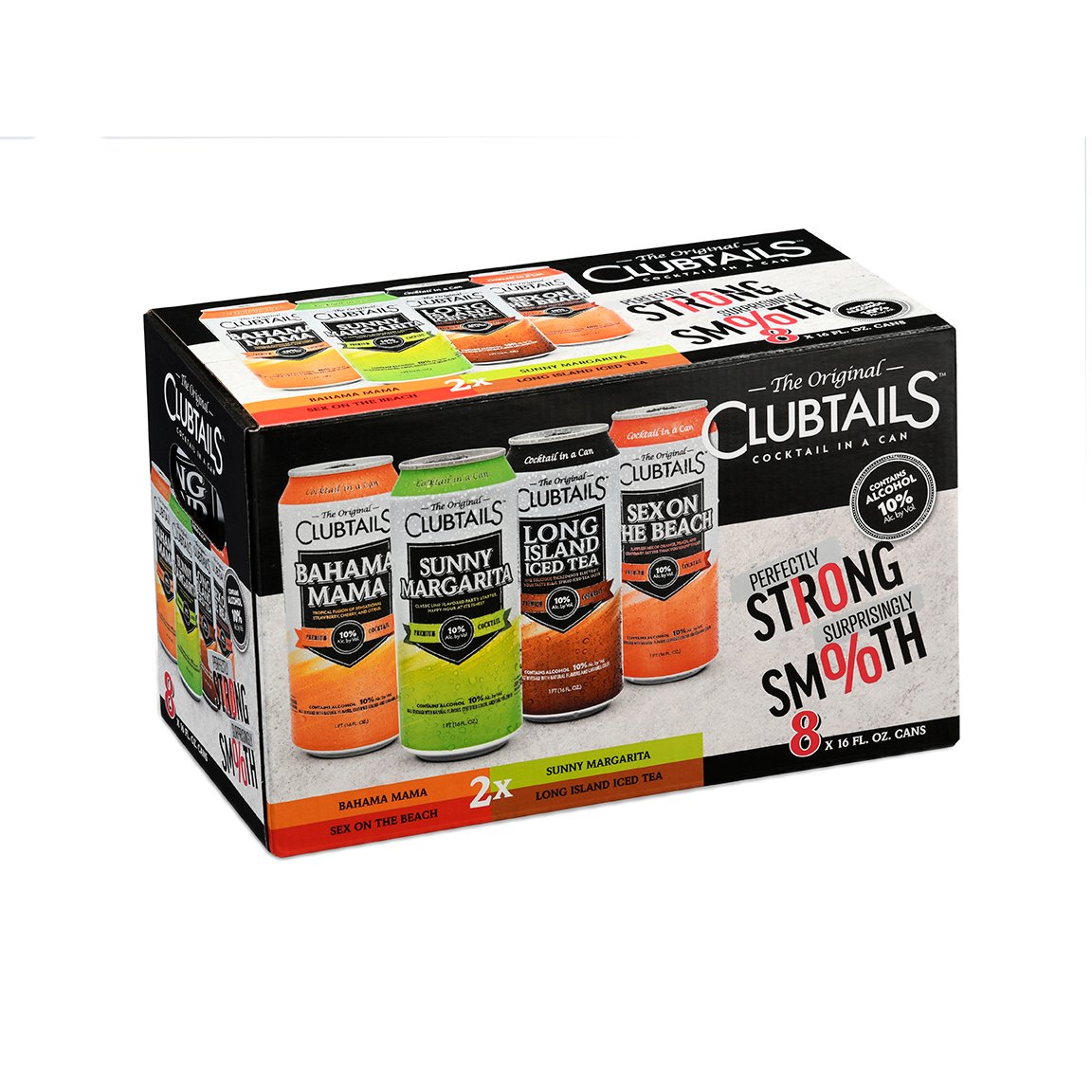 Clubtails 16 oz Cans Variety Pack Shop Malt Beverages & Coolers at HEB