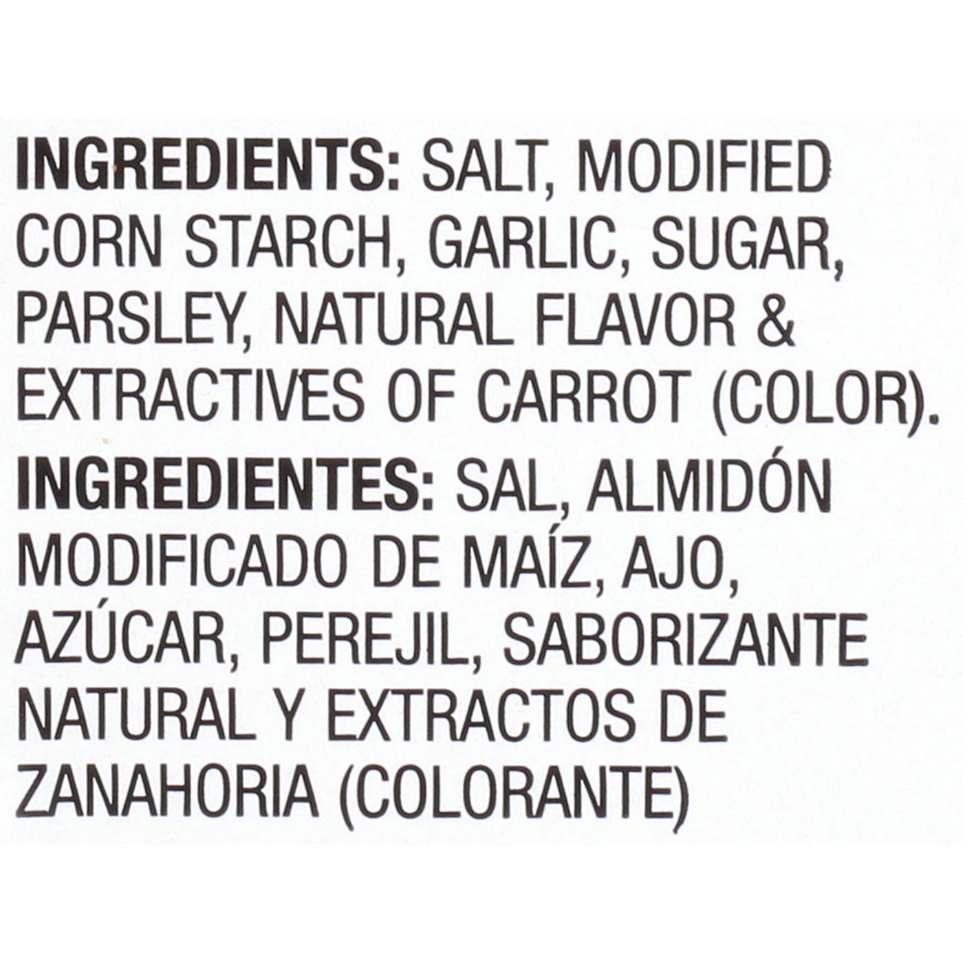Lawry's 25% Less Sodium Garlic Salt With Parsley; image 2 of 6
