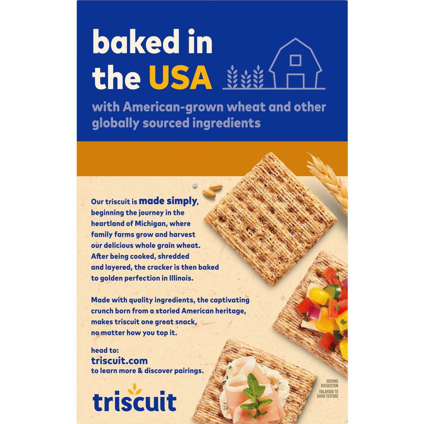 Triscuit Smoked Gouda Whole Grain Wheat Crackers; image 2 of 10