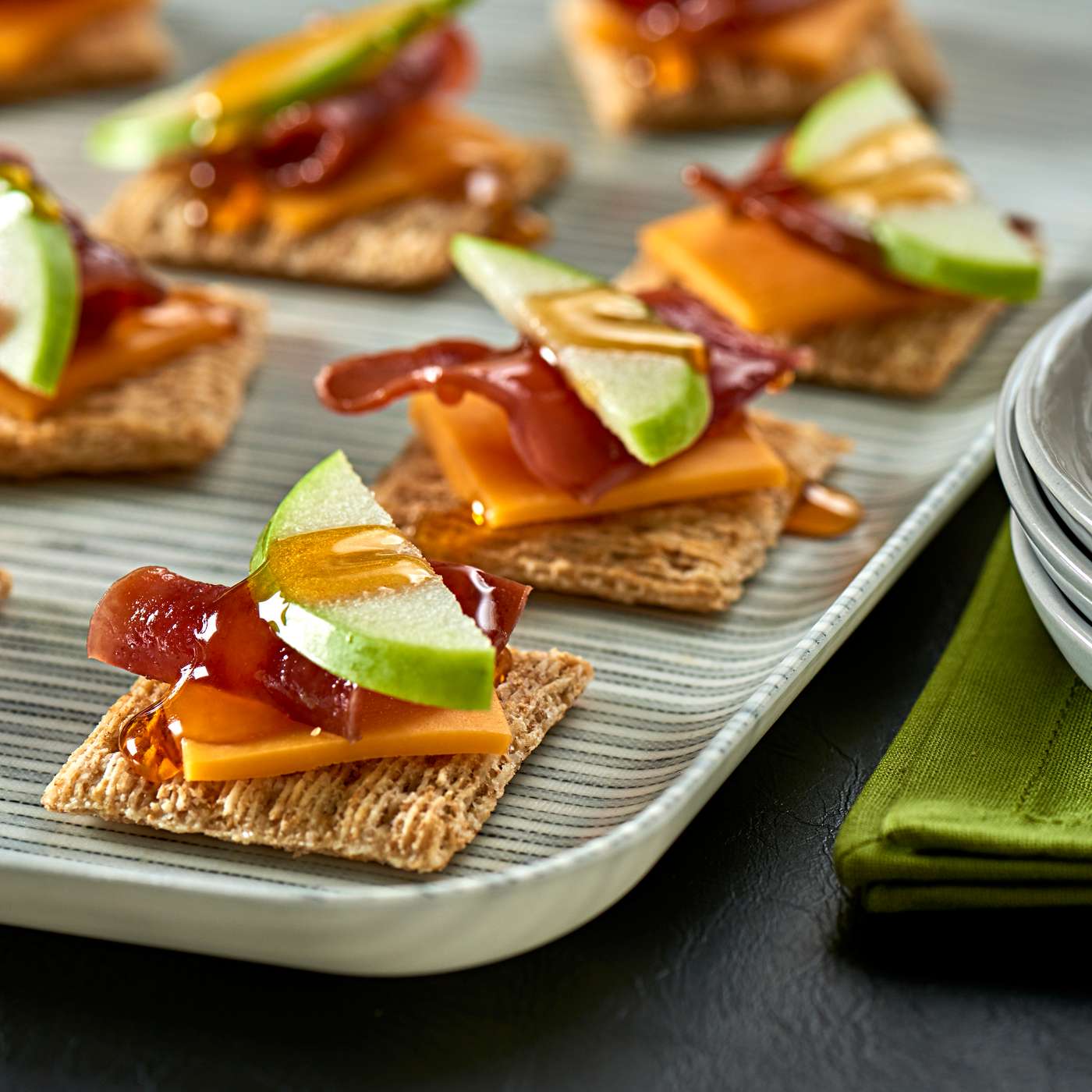 Triscuit Smoked Gouda Whole Grain Wheat Crackers; image 7 of 10