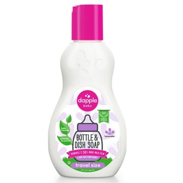 Dapple Baby Bottle & Dish Soap - Lavender, 3 oz