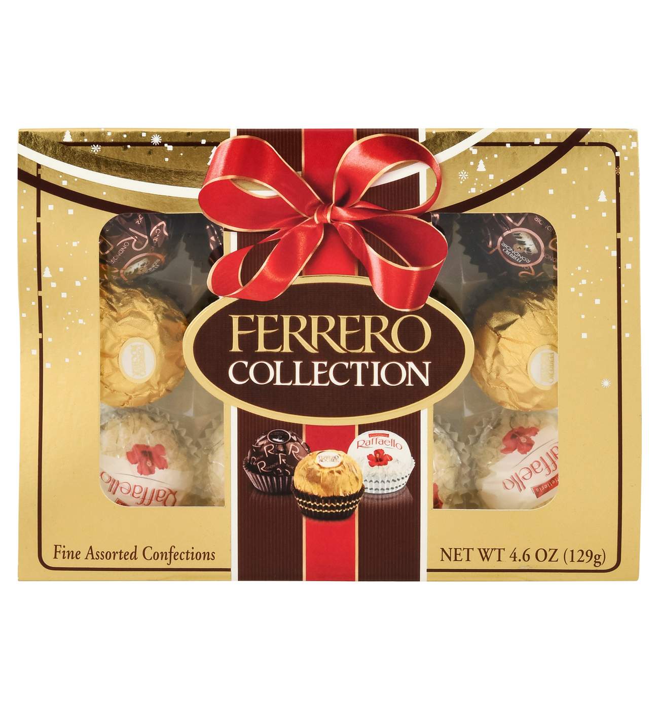 Ferrero Collection Fine Assorted Confections Red Bow Gift Box; image 1 of 3