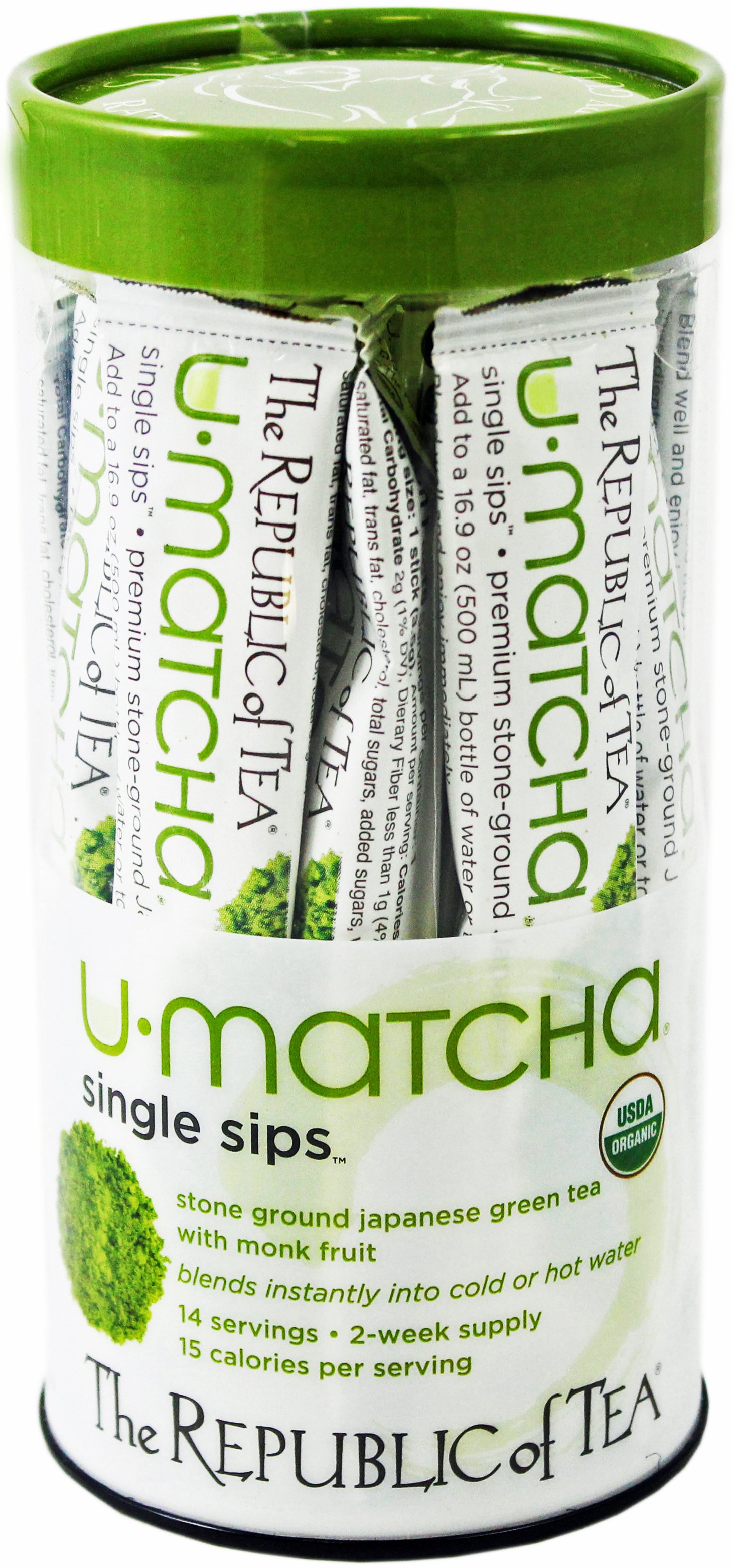 The Republic of Tea Organic UMatcha Single Sips Shop Tea at HEB