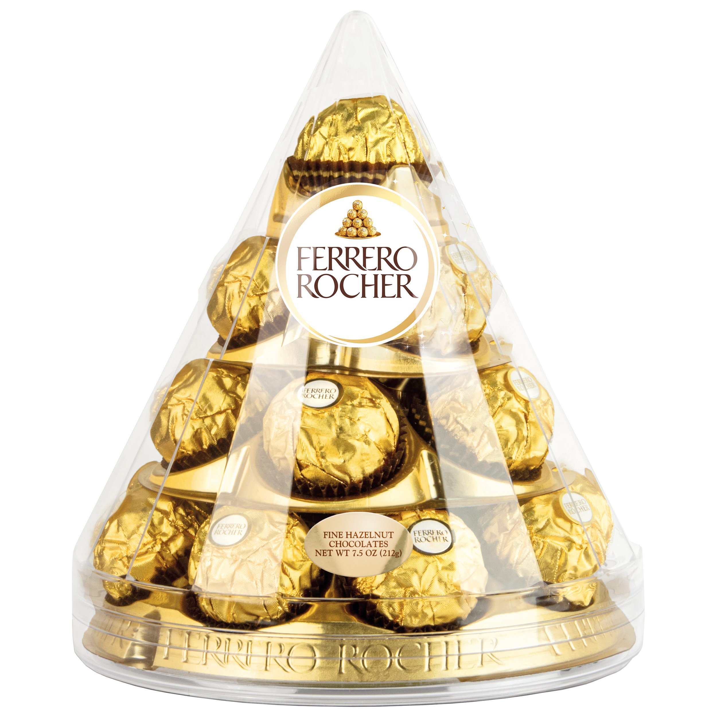 Ferrero Rocher Fine Hazelnut Chocolates Tree Holiday Gift Box - Shop ...