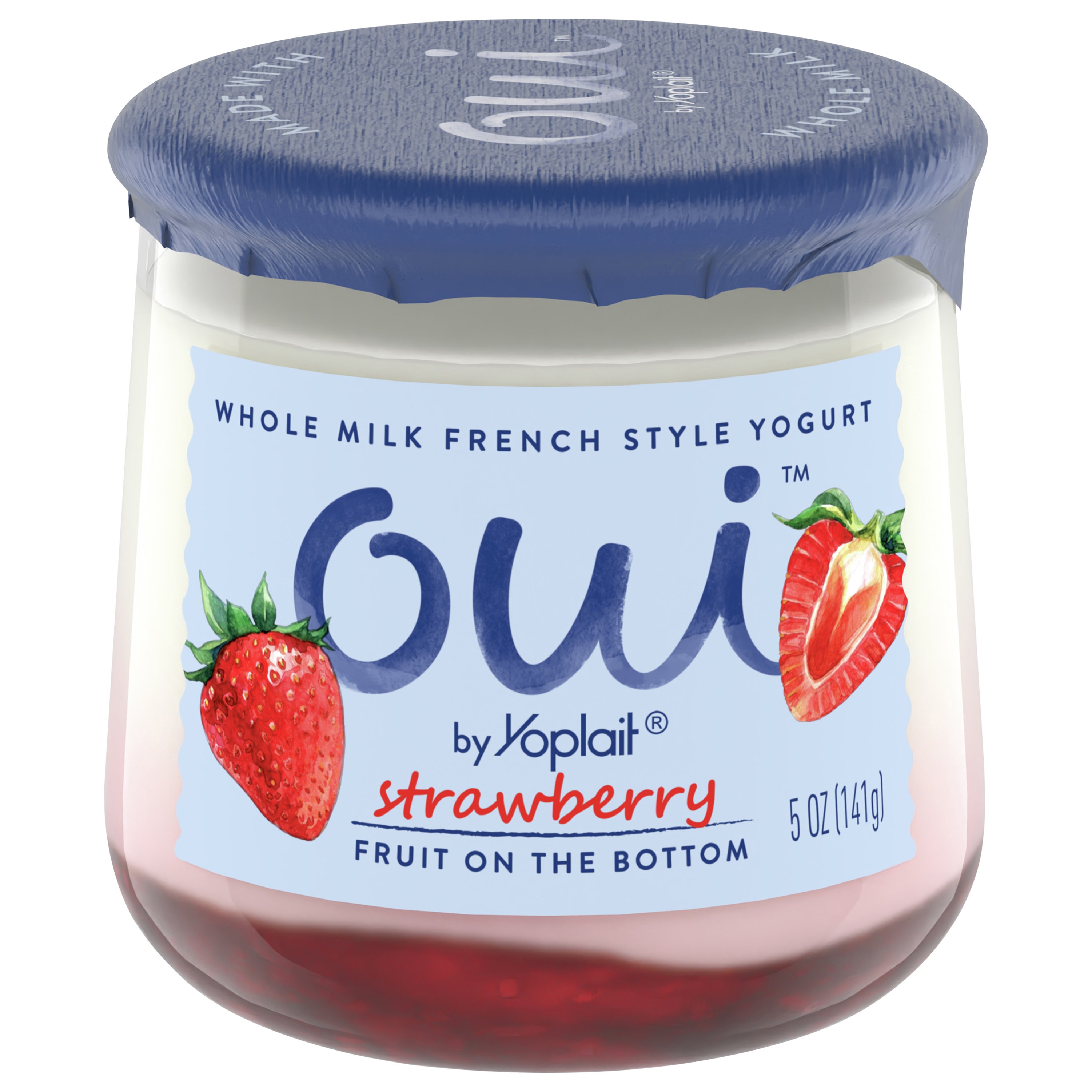 Oui by Yoplait Strawberry Gluten-Free French-Style Whole Milk