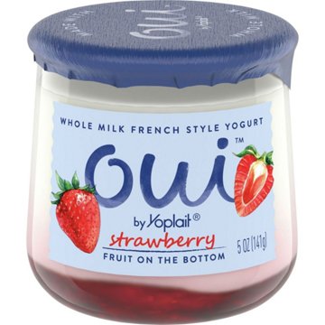 Yoplait Oui Strawberry French Style Yogurt