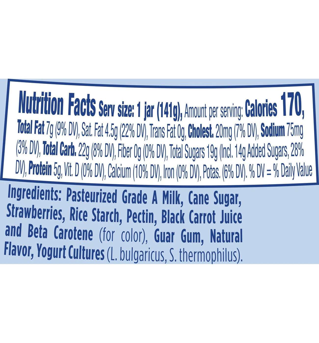 Yoplait Oui Strawberry French Style Yogurt; image 2 of 6