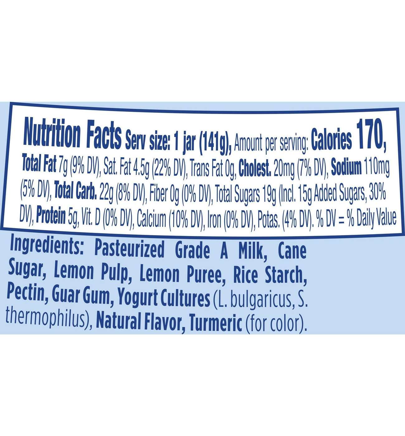 Yoplait Oui Lemon French StyleYogurt; image 4 of 5