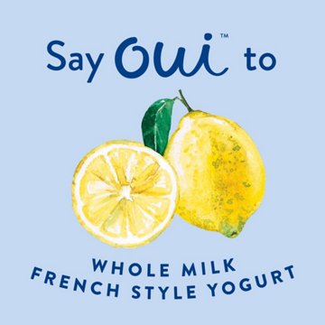 Yoplait Oui Lemon French StyleYogurt