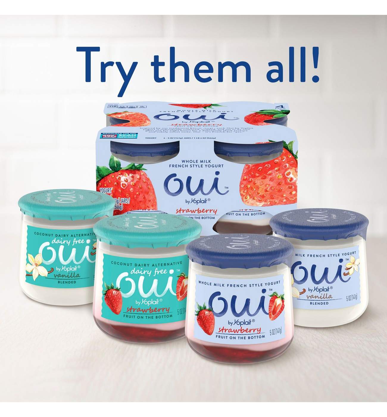 Yoplait Oui Peach French Style Yogurt; image 4 of 4