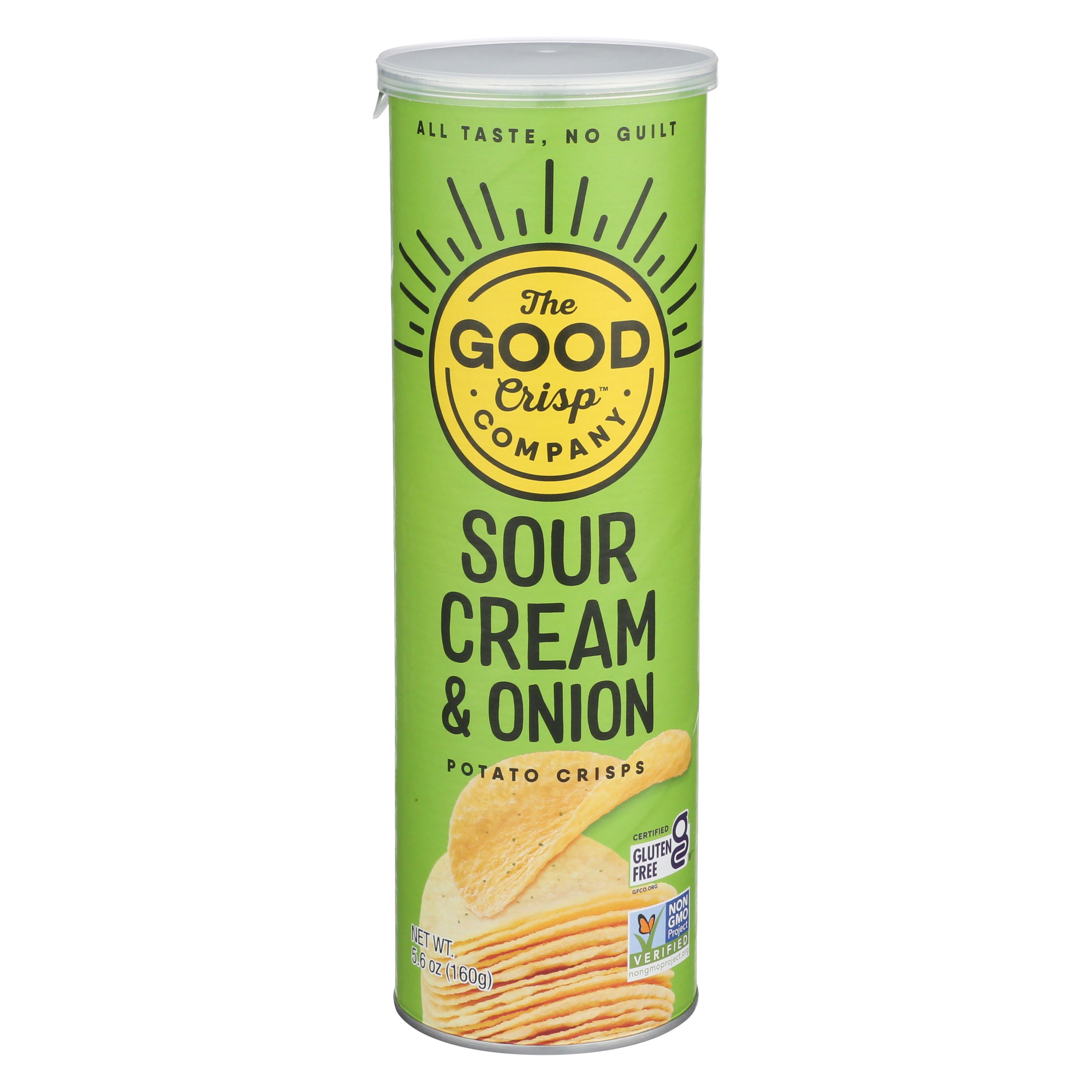 The Good Crisp Company Sour Cream & Onion Potato Crisps Shop Chips at