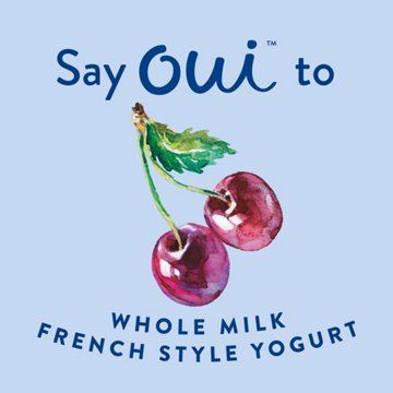 Yoplait Oui Black Cherry French Style Yogurt