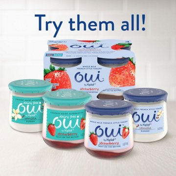 Yoplait Oui Blueberry French Style Yogurt