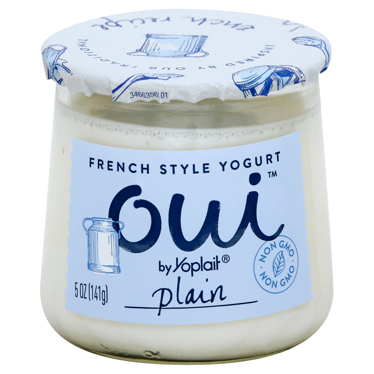 Yoplait Oui Plain Yogurt - Shop Yogurt at H-E-B