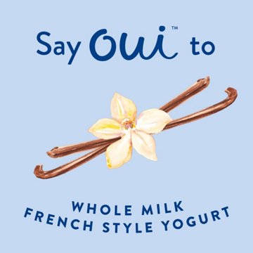 Yoplait Oui Vanilla French Style Yogurt, 4 ct