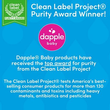 Dapple Baby Fragrance Free Bottle & Dish Soap, 3 oz