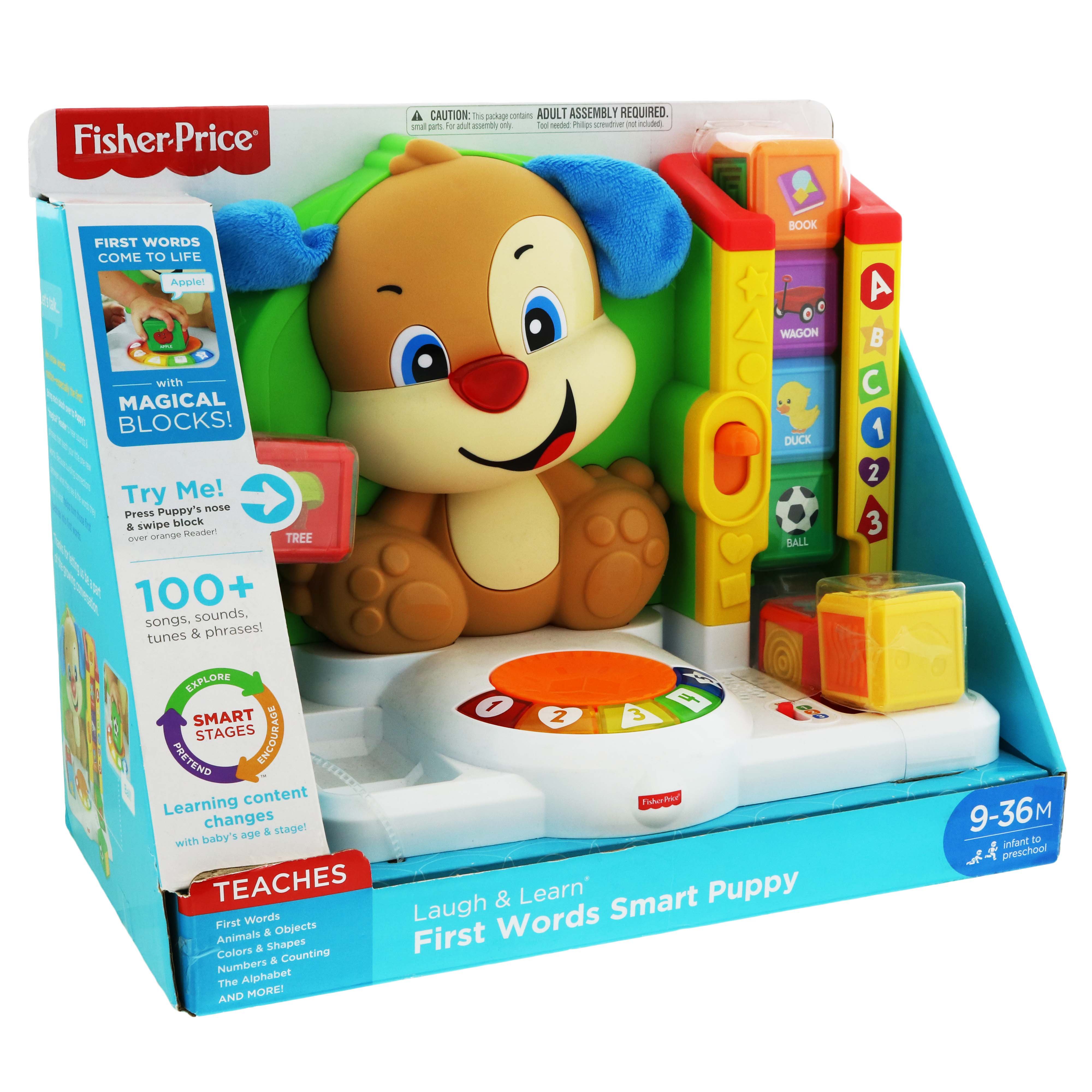 fisher price laugh and learn first words smart puppy