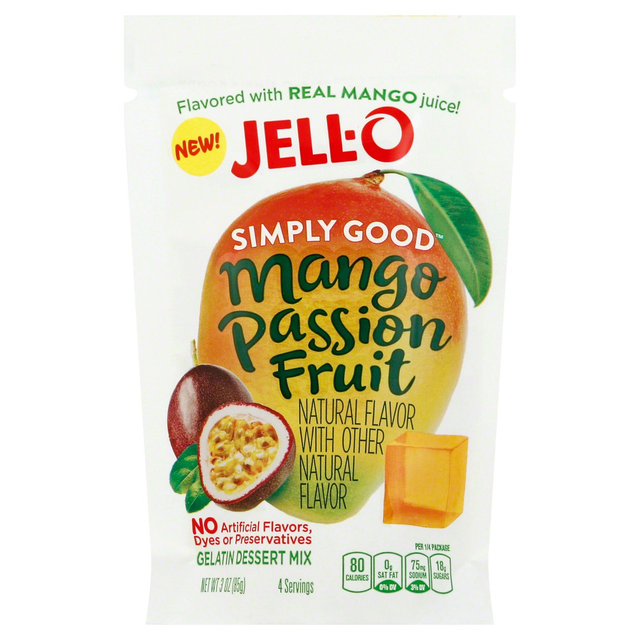 Jelly soap Mango & Passion Fruit