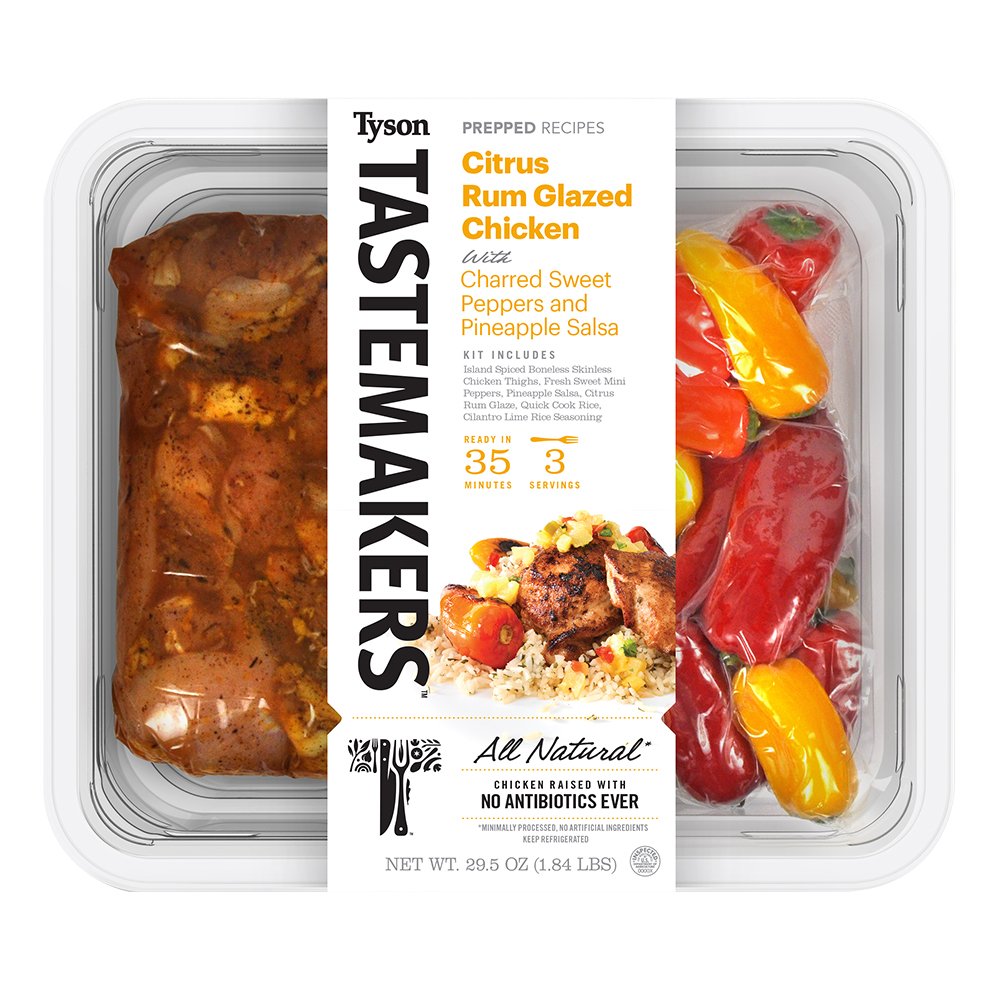 Tyson Tastemakers Citrus Rum Glazed Chicken Shop Meat at HEB