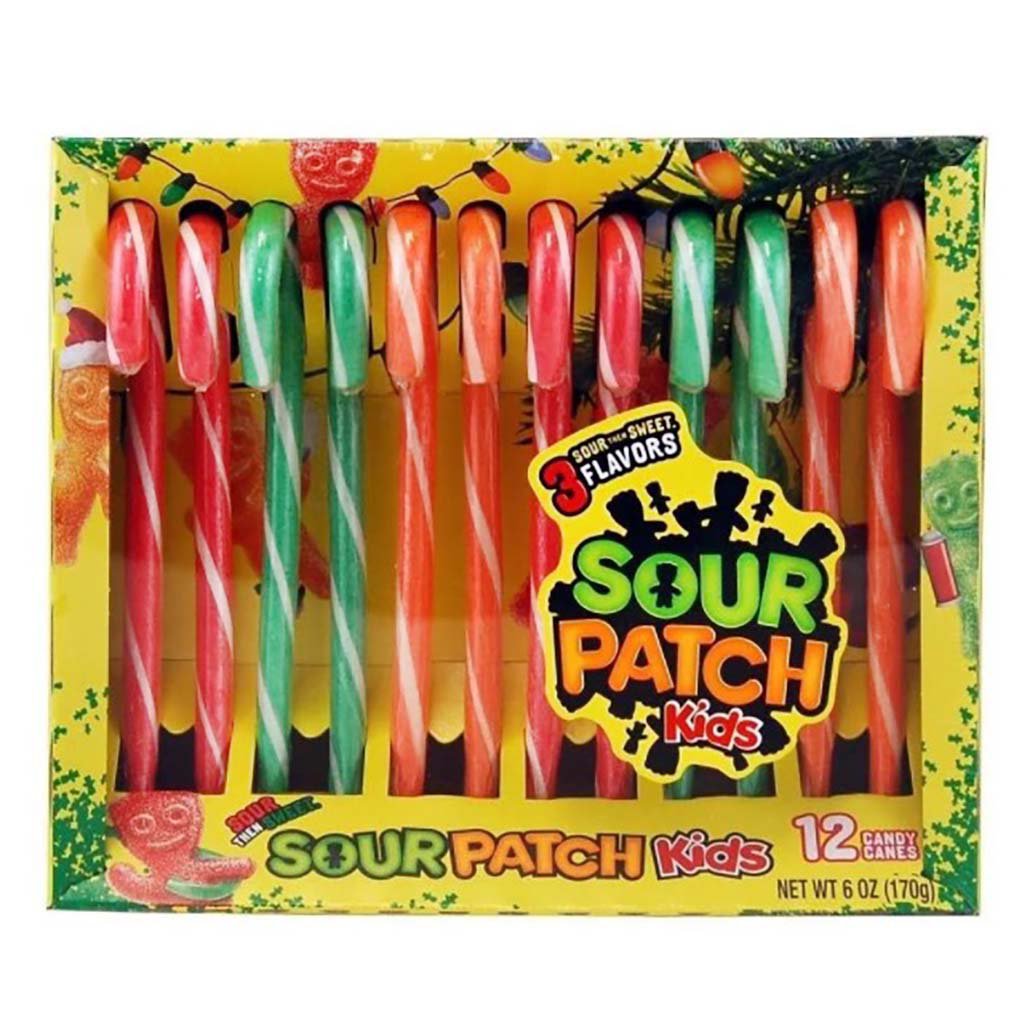 Sour Patch Kids Candy Canes - Shop Candy At H-E-B