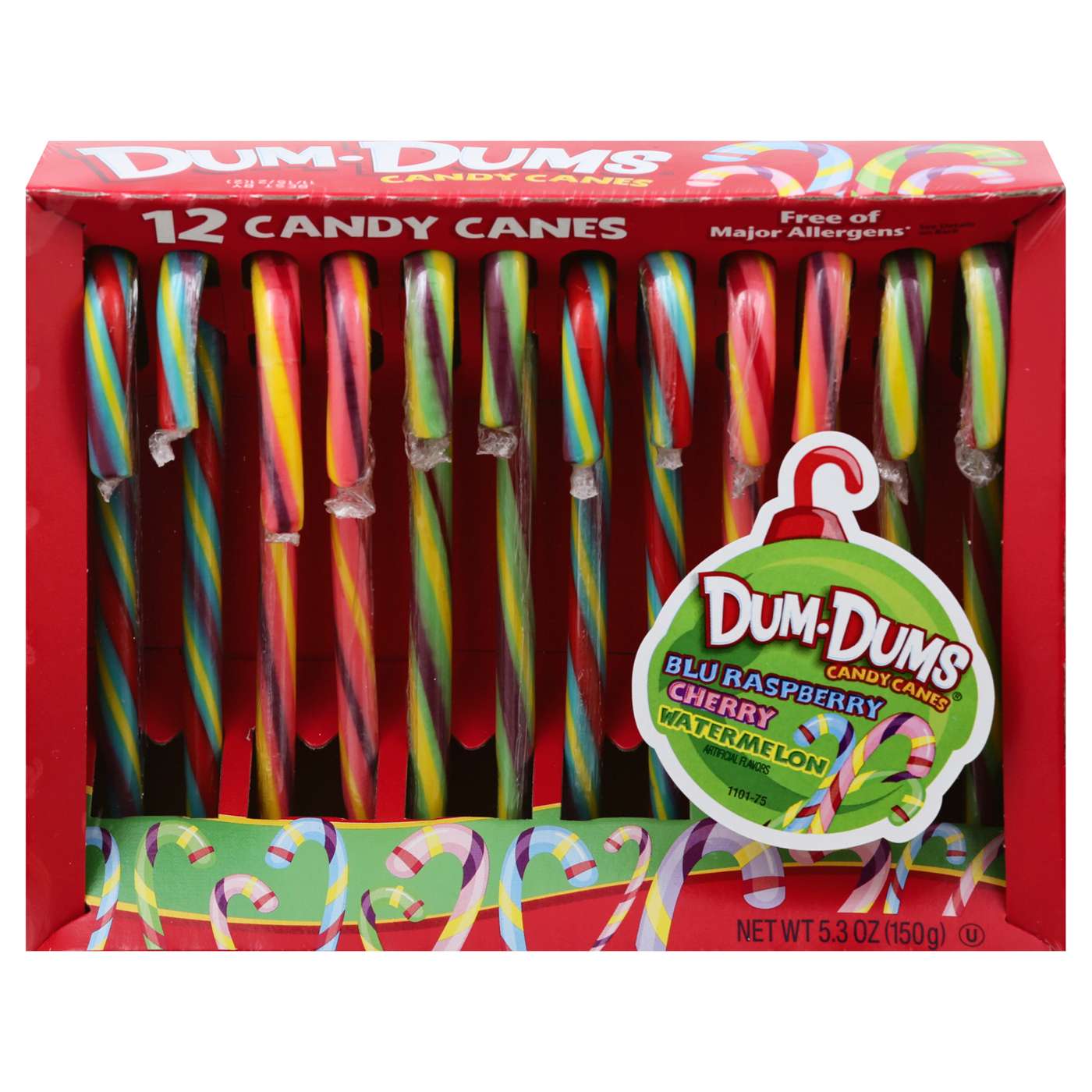 Dum Dums Assorted Flavor Candy Canes; image 1 of 2