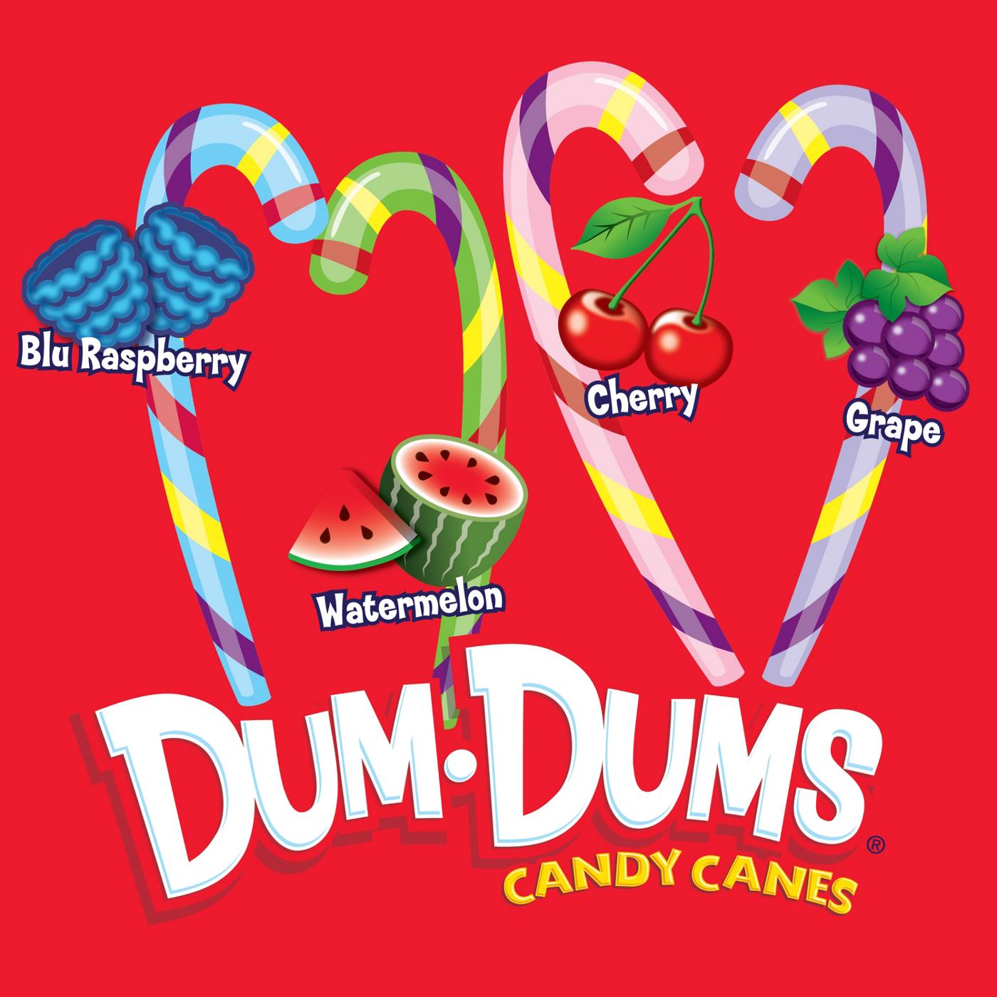 Dum Dums Assorted Flavor Christmas Candy Canes; image 3 of 5