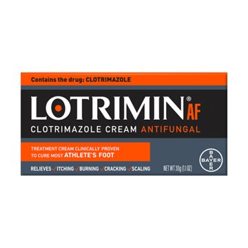 Lotrimin AF Antifungal Clotrimazole Cream, 1.1 oz