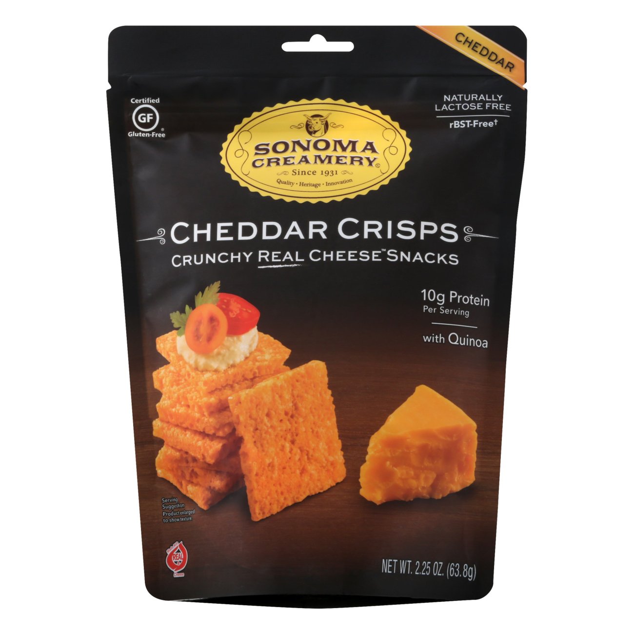 Sonoma Creamery Cheddar Crisp Shop Crackers