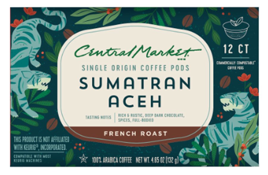 Central Market Sumatran Aceh Single Origin Coffee Pods Shop Coffee at