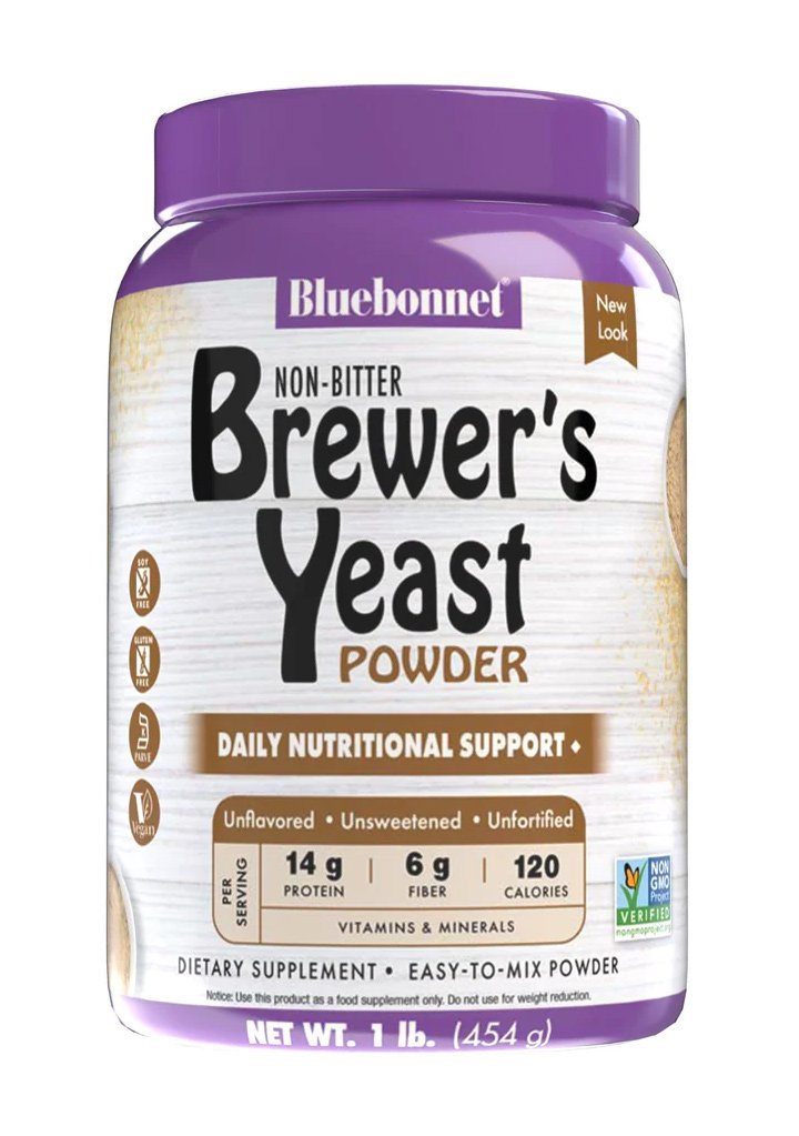 Bluebonnet Super Earth Brewer's Yeast Powder, 1 lb