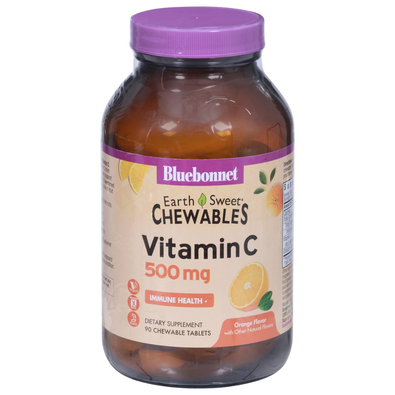 Earth Sweet Chewables Vitamin C 500 Mg Tablets Shop