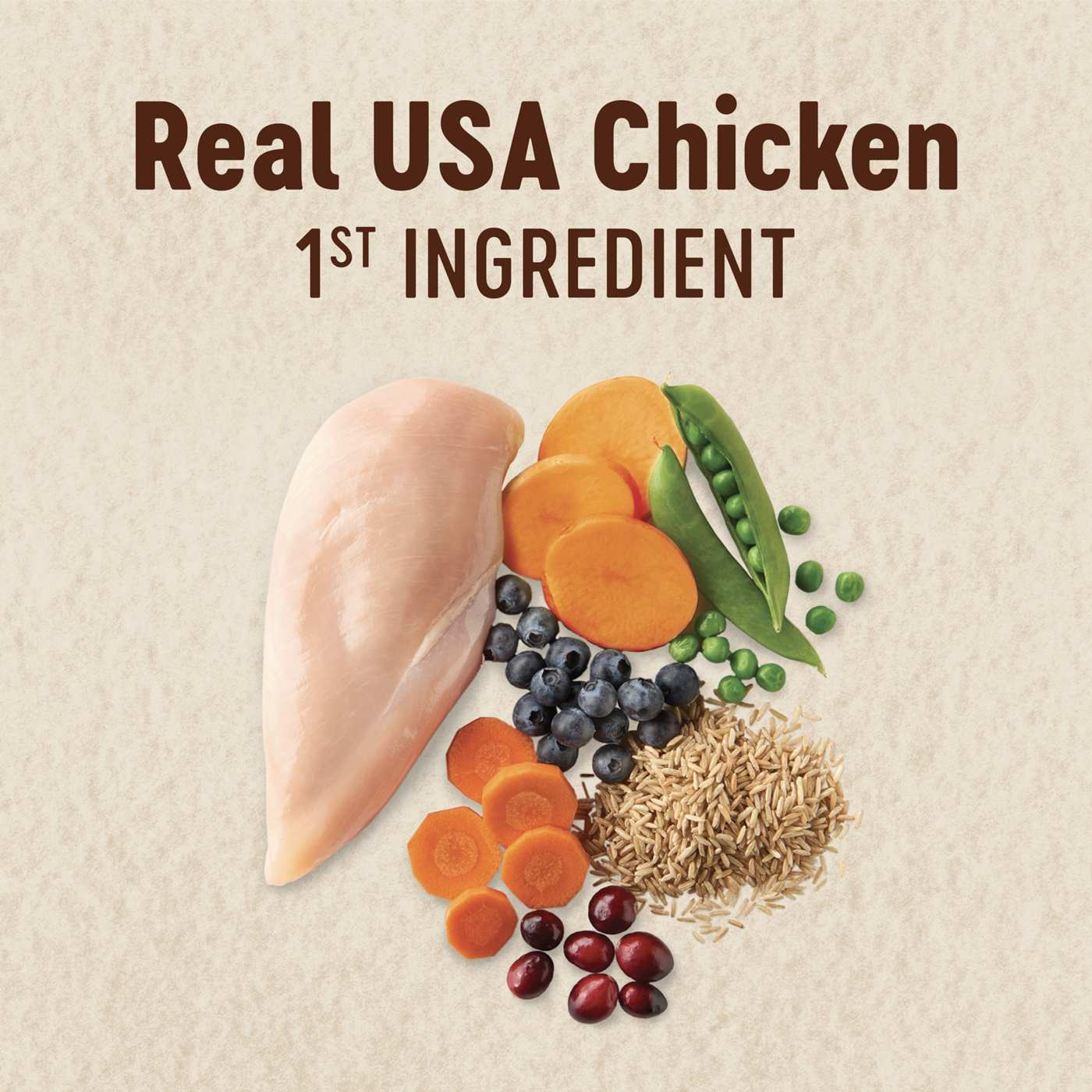 Heritage Ranch by H-E-B Adult Dry Dog Food - Chicken & Brown Rice; image 4 of 7