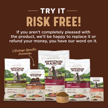 Heritage Ranch by H-E-B Adult Grain-Free Dry Dog Food - Beef & Chickpea