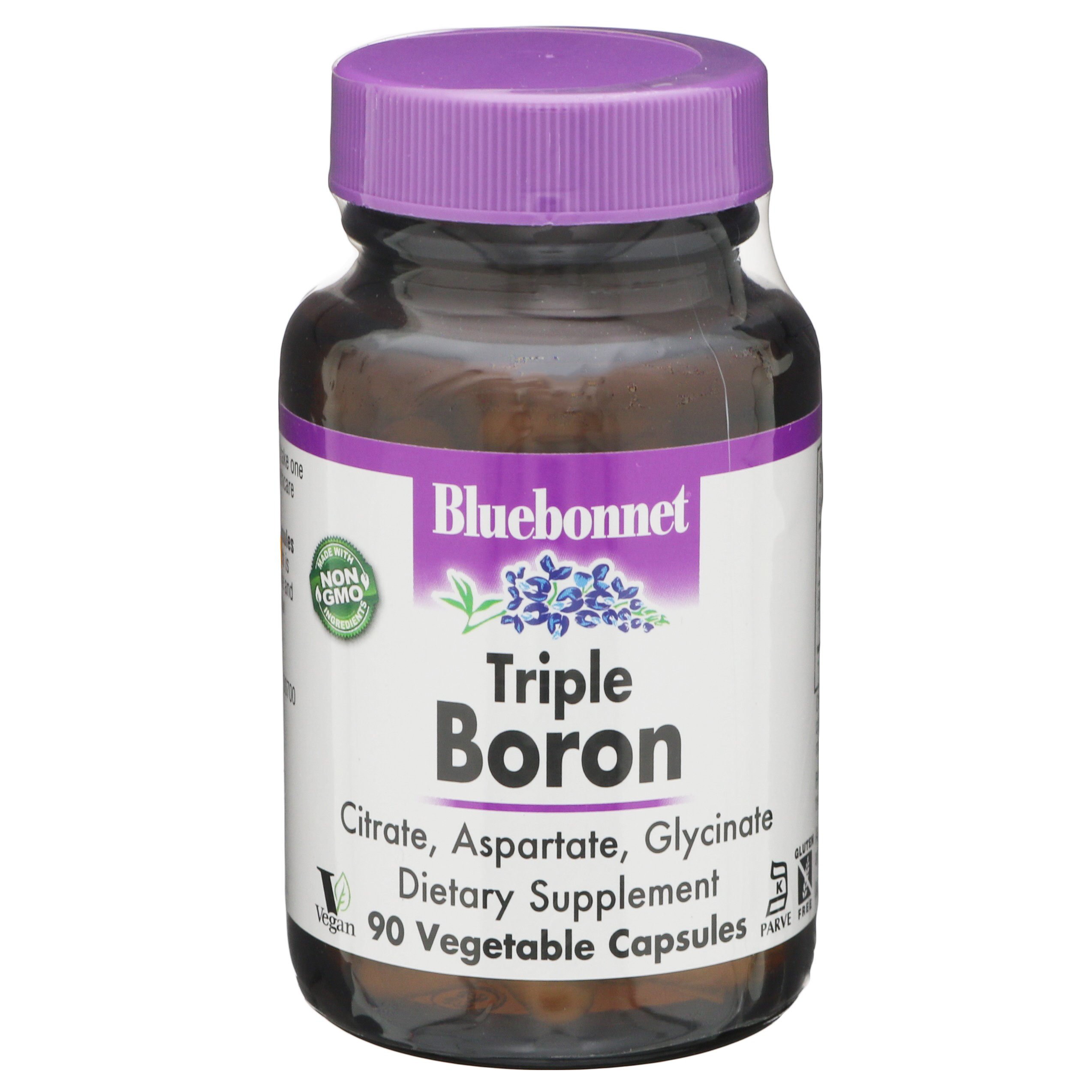 Bluebonnet Triple Boron 3 mg, 90 ct