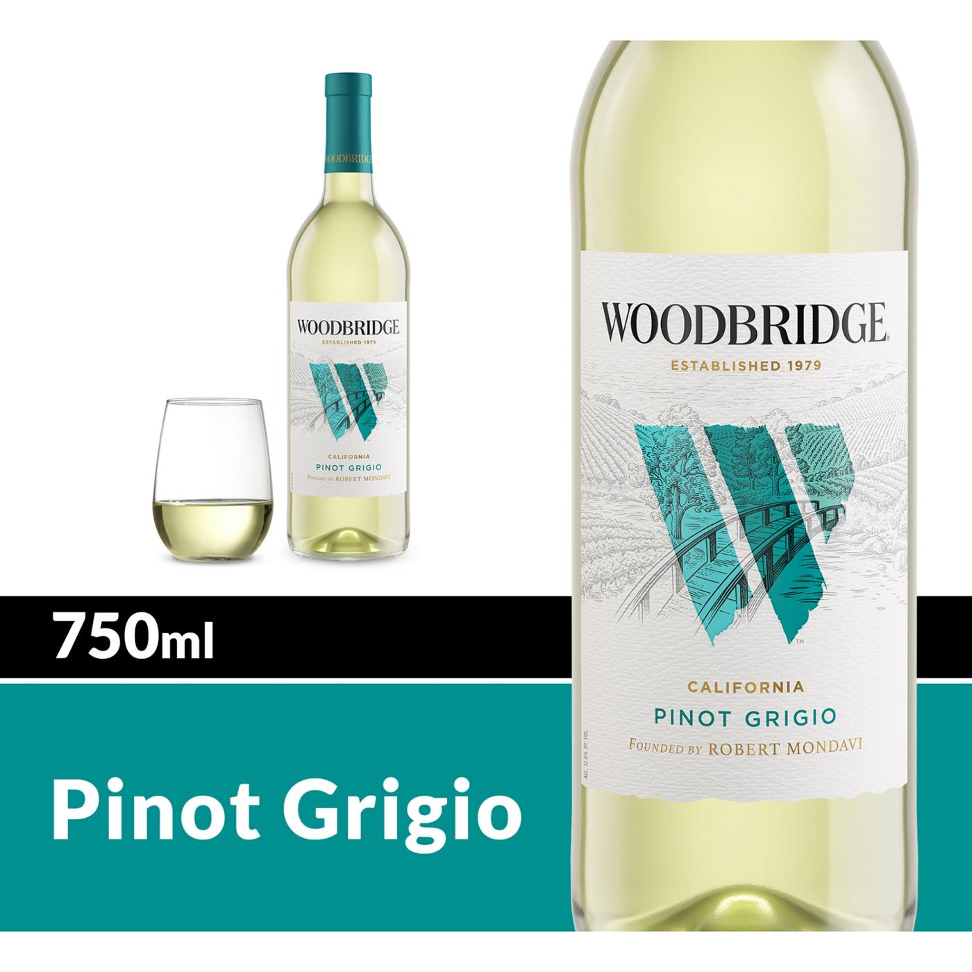 Woodbridge Pinot Grigio White Wine 750 mL Bottle; image 2 of 10