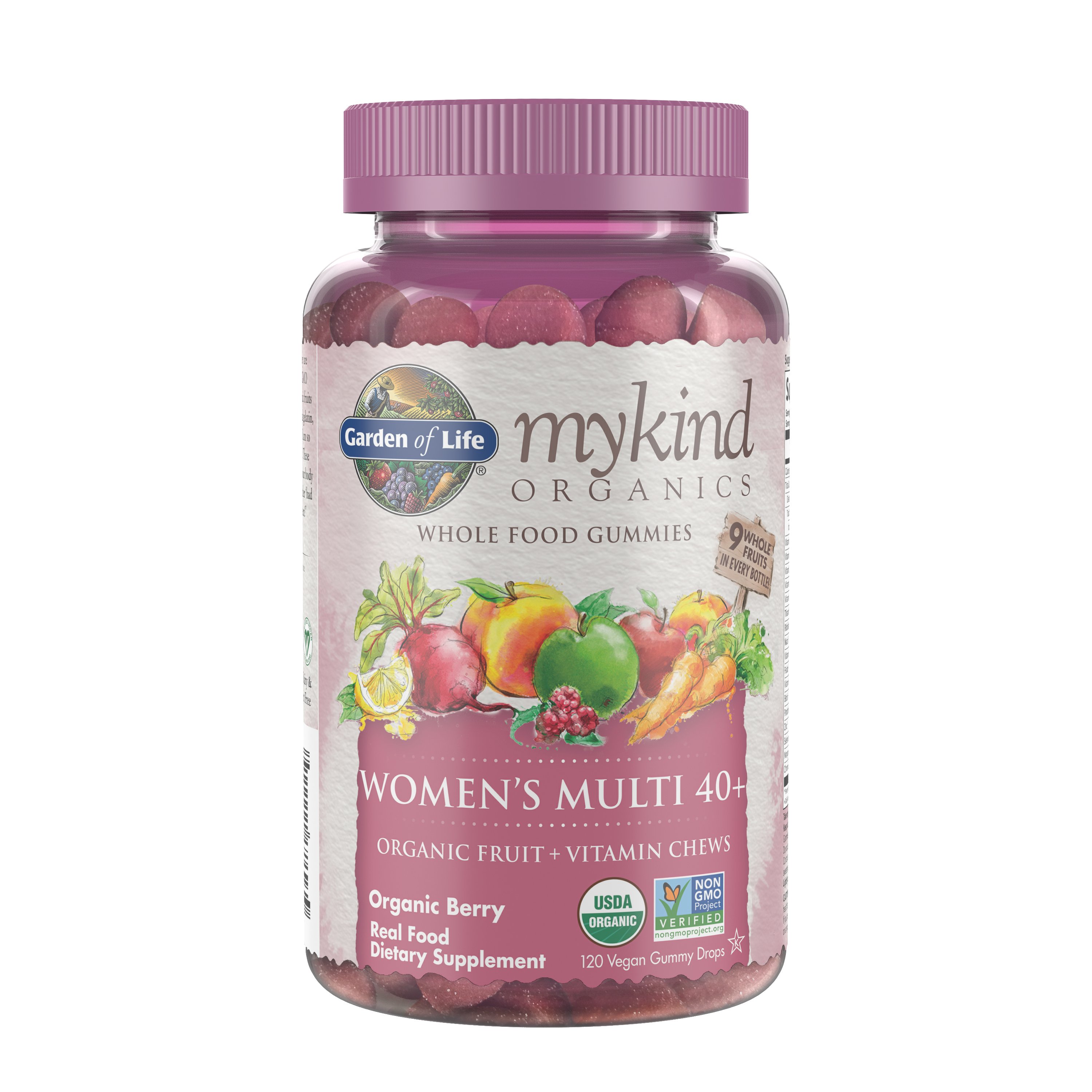 Garden of Life mykind Organics Women’s 40+ Multivitamin Gummies 