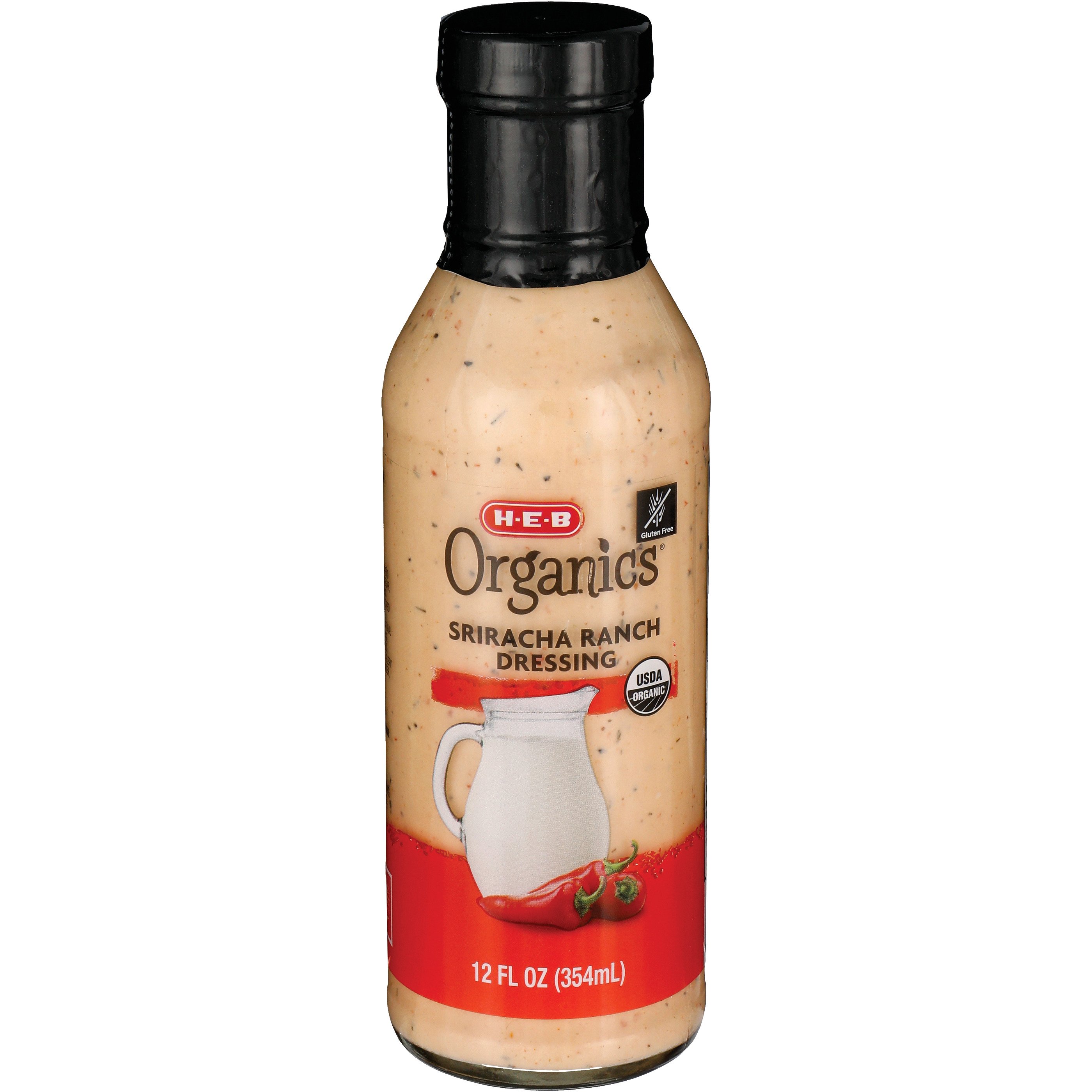 HEB Organics Sriracha Ranch Salad Dressing Shop Salad dressings at